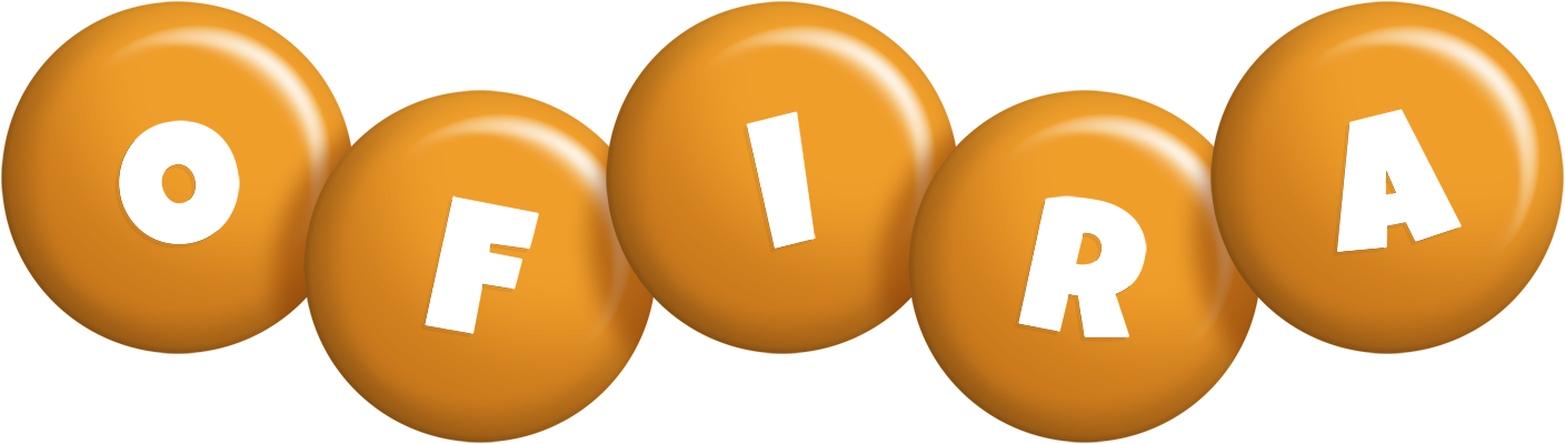 Ofira candy-orange logo
