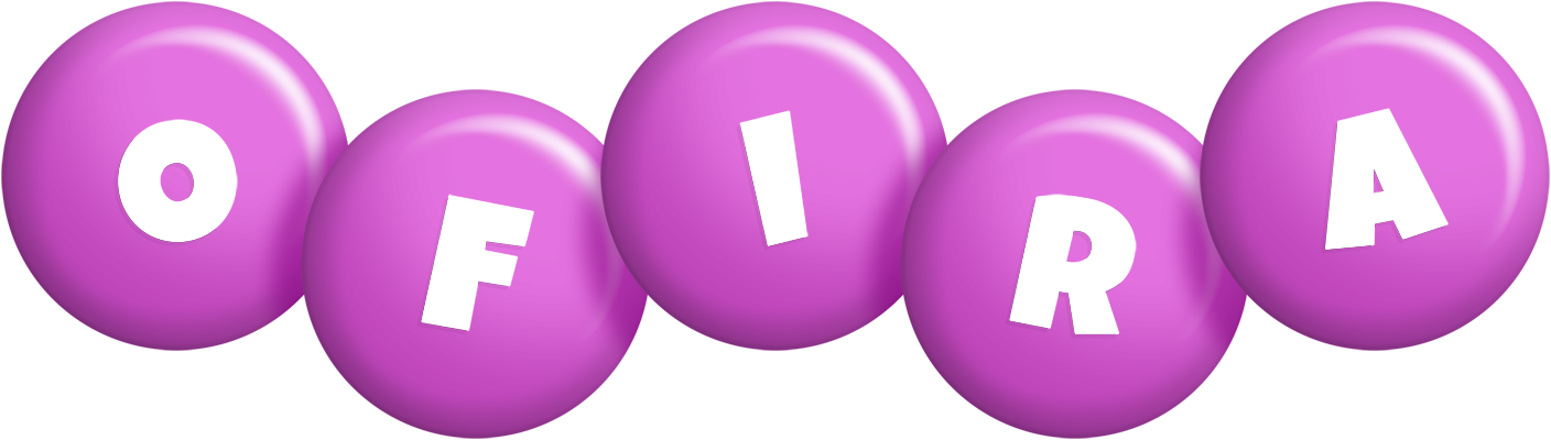 Ofira candy-purple logo
