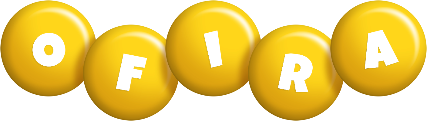 Ofira candy-yellow logo