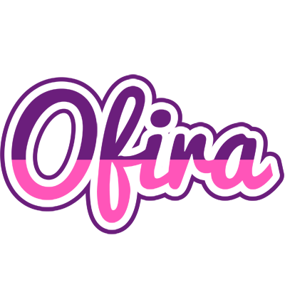 Ofira cheerful logo