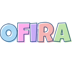 Ofira pastel logo