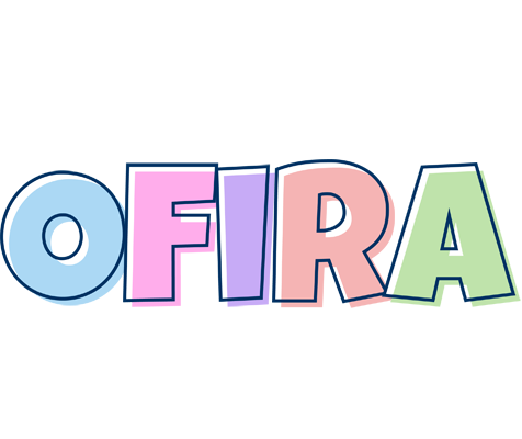 Ofira pastel logo