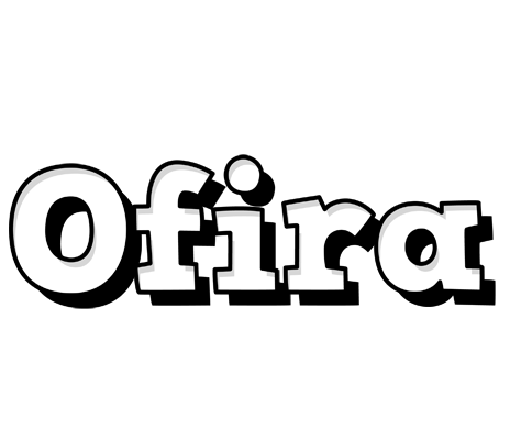 Ofira snowing logo