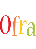 Ofra birthday logo