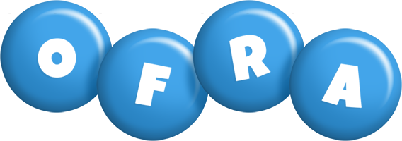 Ofra candy-blue logo