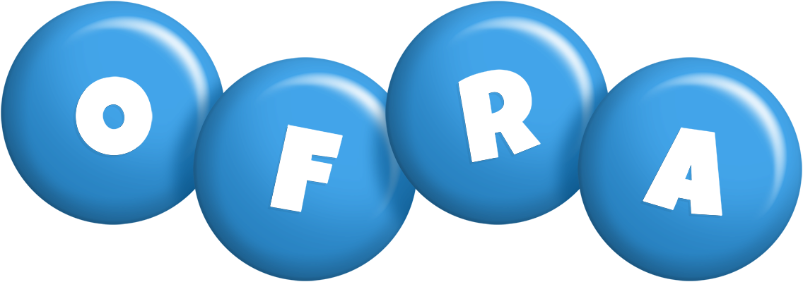 Ofra candy-blue logo