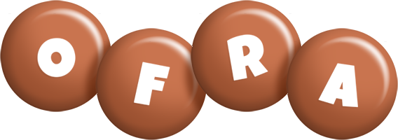 Ofra candy-brown logo