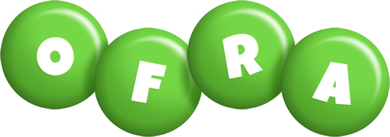 Ofra candy-green logo