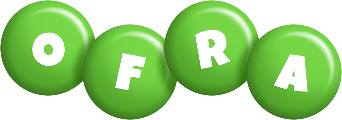 Ofra candy-green logo