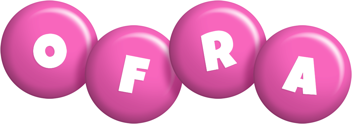 Ofra candy-pink logo