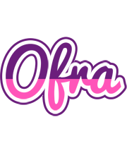 Ofra cheerful logo