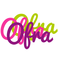 Ofra flowers logo