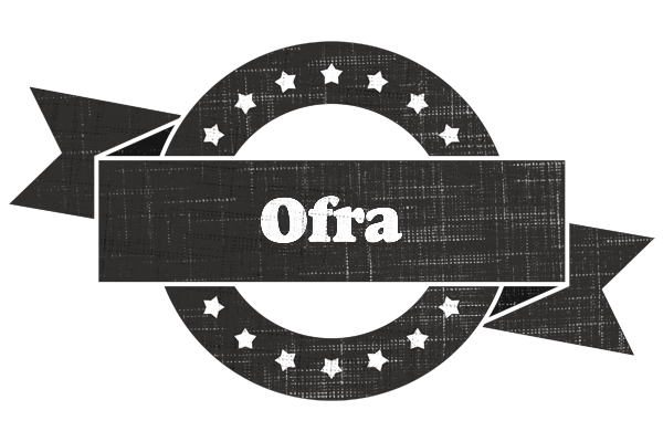 Ofra grunge logo