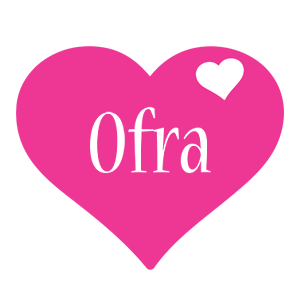 Ofra love-heart logo