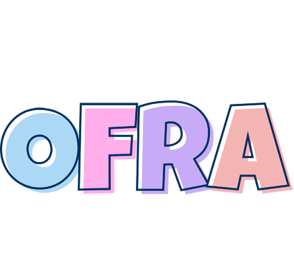 Ofra pastel logo