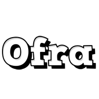 Ofra snowing logo