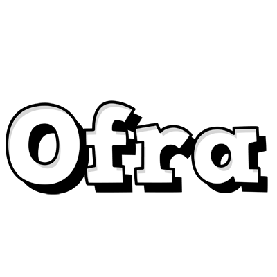 Ofra snowing logo