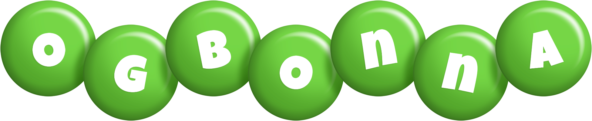 Ogbonna candy-green logo