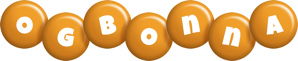 Ogbonna candy-orange logo