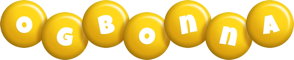 Ogbonna candy-yellow logo