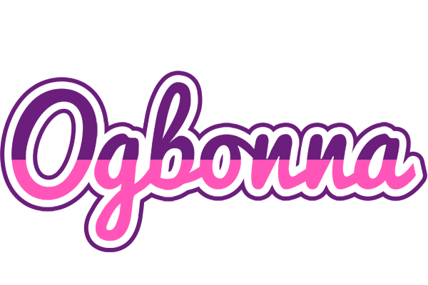 Ogbonna cheerful logo