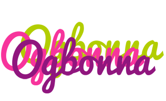 Ogbonna flowers logo