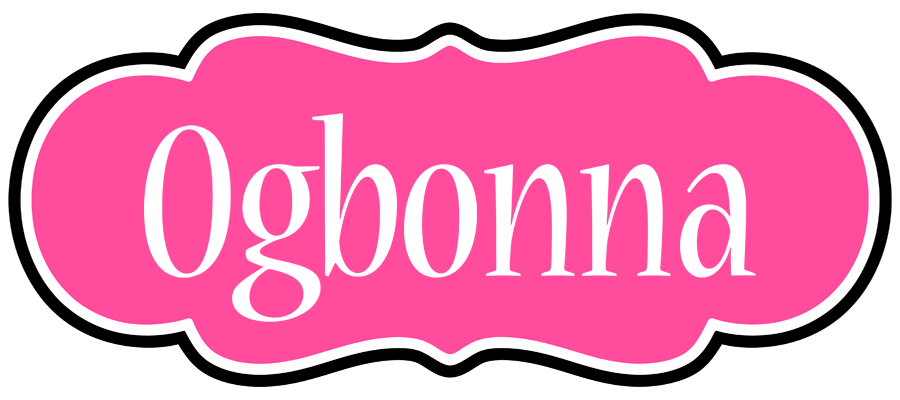 Ogbonna invitation logo
