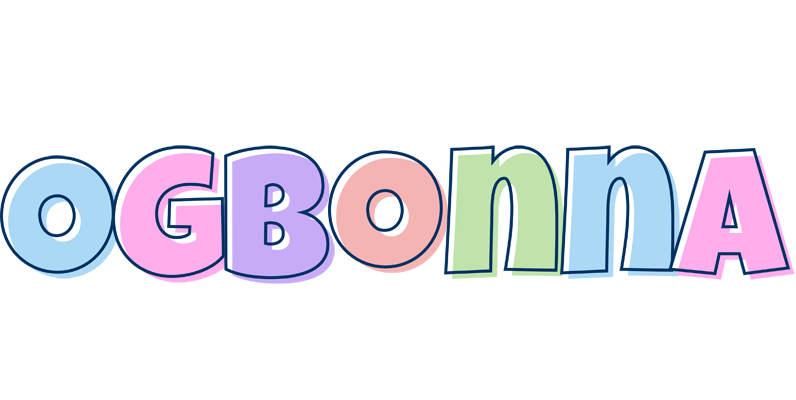 Ogbonna pastel logo