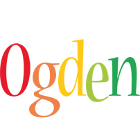 Ogden birthday logo