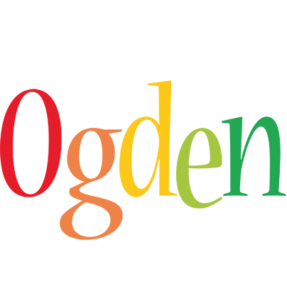Ogden birthday logo