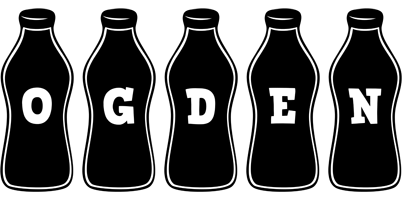 Ogden bottle logo