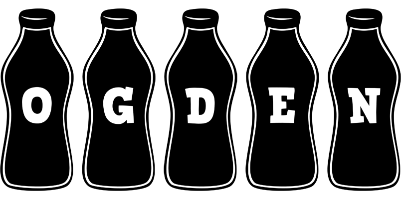 Ogden bottle logo