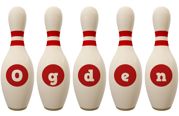 Ogden bowling-pin logo