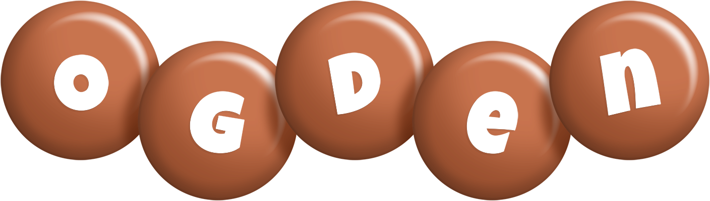 Ogden candy-brown logo