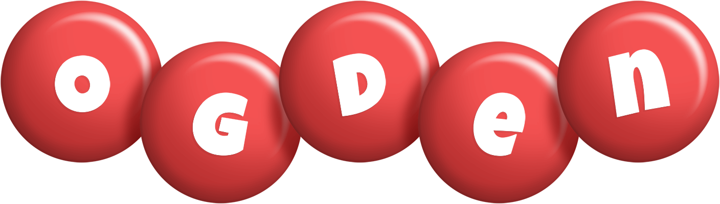 Ogden candy-red logo