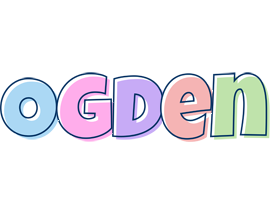 Ogden pastel logo