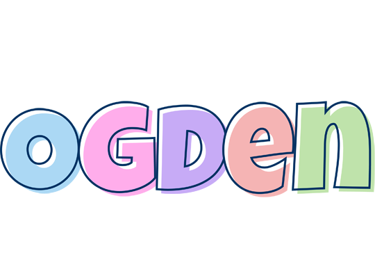 Ogden pastel logo