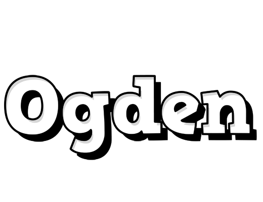 Ogden snowing logo