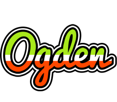 Ogden superfun logo