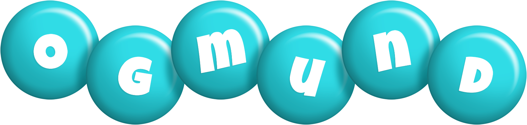 Ogmund candy-azur logo
