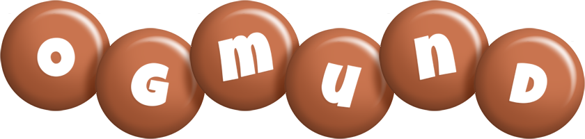 Ogmund candy-brown logo