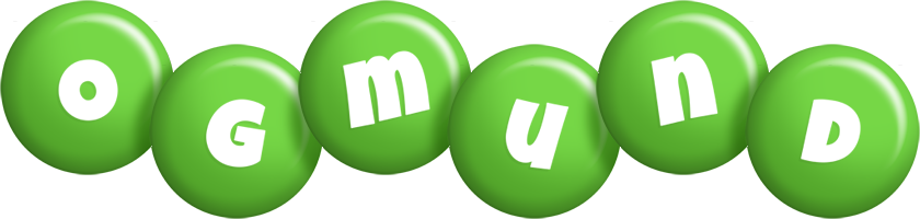 Ogmund candy-green logo