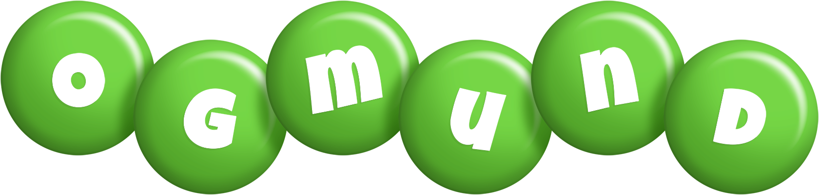 Ogmund candy-green logo