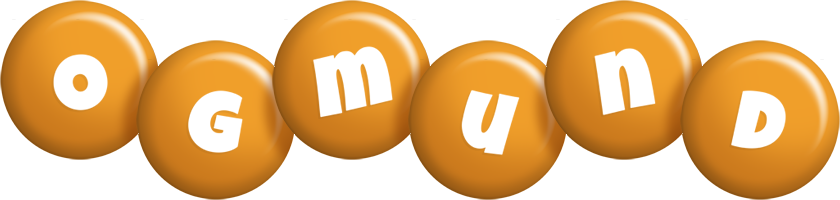 Ogmund candy-orange logo