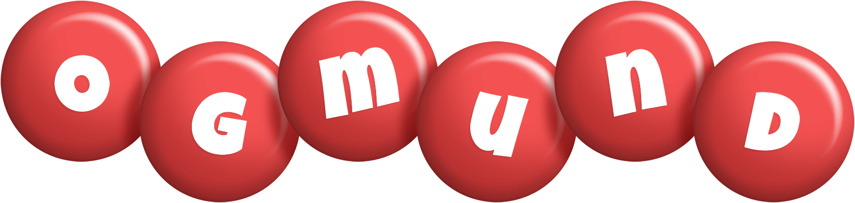 Ogmund candy-red logo