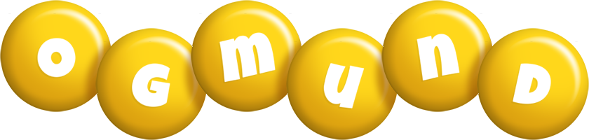 Ogmund candy-yellow logo