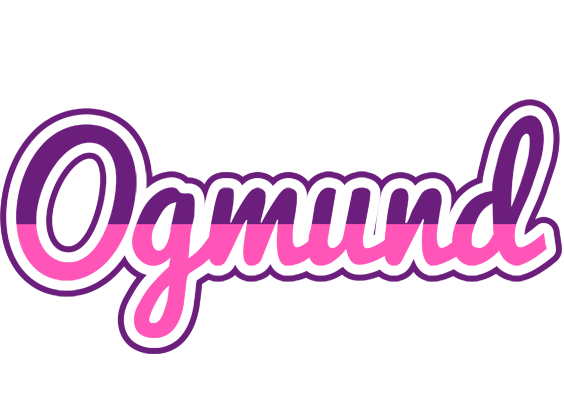 Ogmund cheerful logo