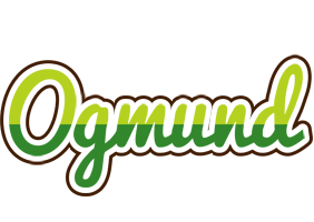 Ogmund golfing logo