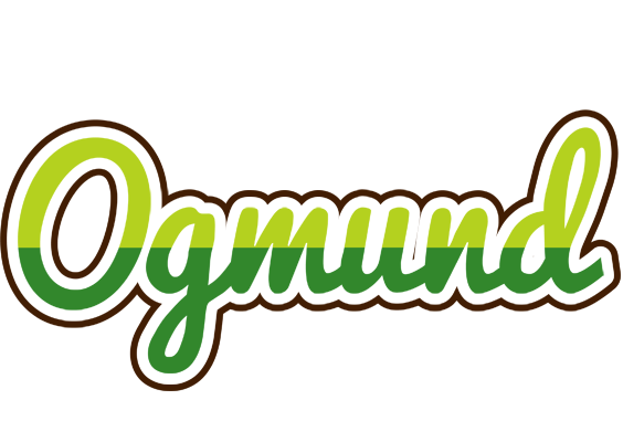 Ogmund golfing logo