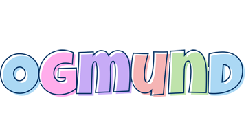 Ogmund pastel logo